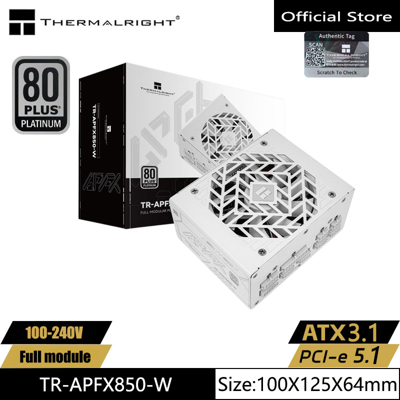 Thermalright TR-APFX850/1000-W - 1000W White Modular Power Supply บทวิจารณ์และราคา