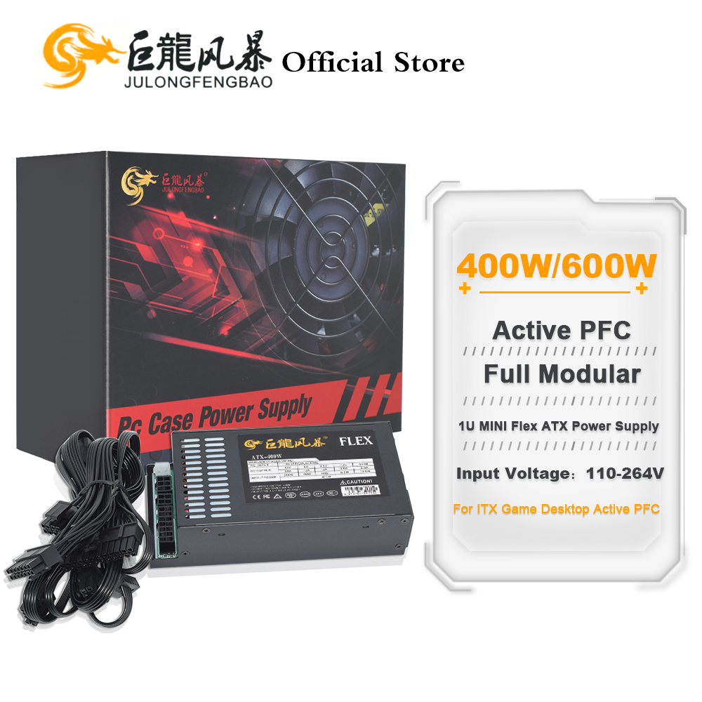 JULONGFENGBAO Full Modular 110 - Flex Atx Power Supply 600W 1U บทวิจารณ์และราคา