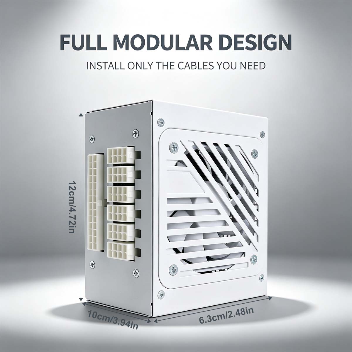 พาวเวอร์ซัพพลาย SFX 600W, ดีไซ - 750W Sfx Fully Modular Power Supply บทวิจารณ์และราคา