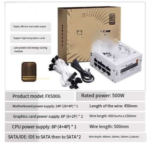 พาวเวอร์ซัพพลายแบบโมดูลาร์เต็ม - 750W Sfx Fully Modular Power Supply บทวิจารณ์และราคา