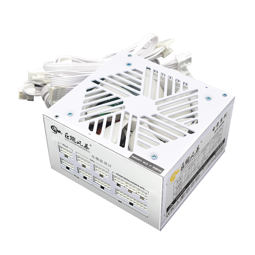 JULONGFENGBAO 110-240V เกม Fon - 1000W White Modular Power Supply บทวิจารณ์และราคา