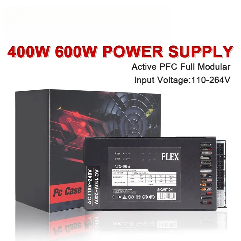 แหล่งจ่ายไฟ CHJJULONGFENGBAO A - Flex Atx Power Supply 600W 1U บทวิจารณ์และราคา